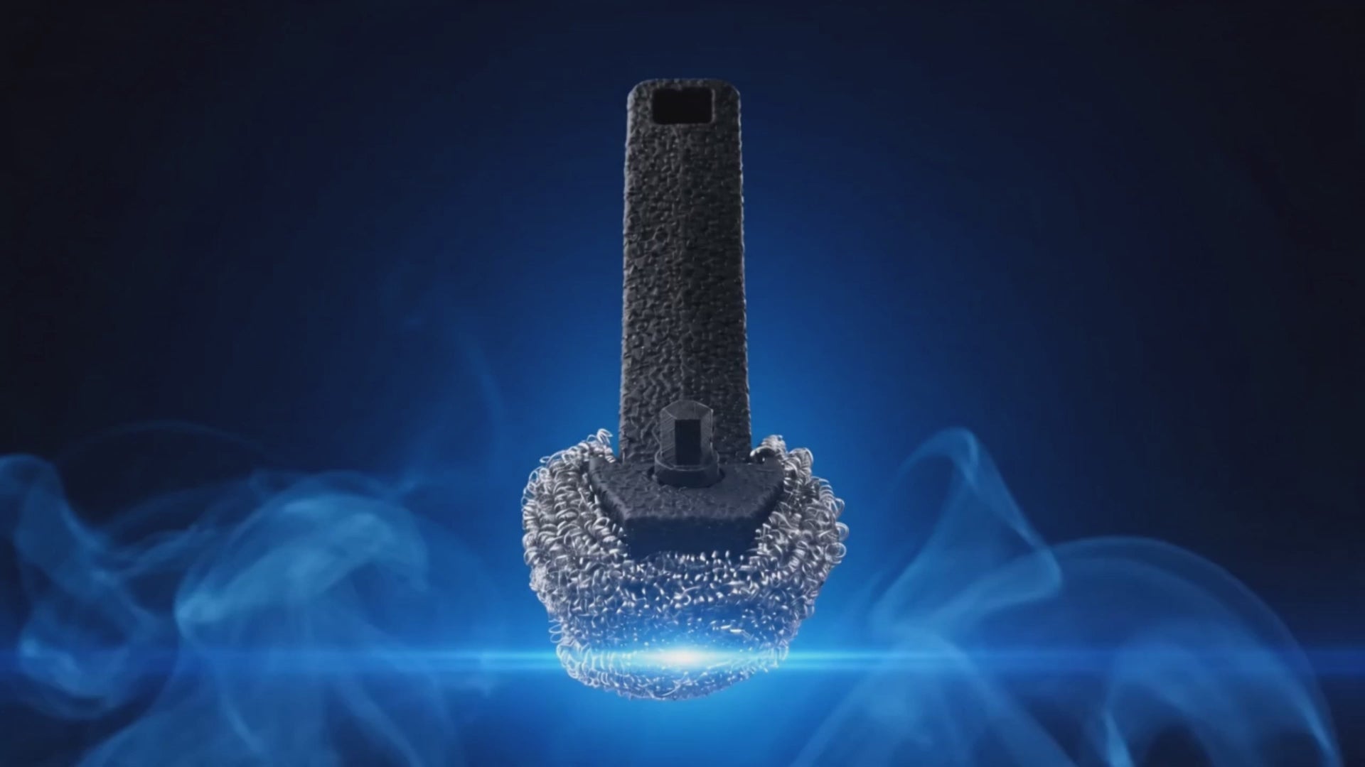 Load video: replaceable dish scrubber pad
